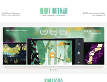 Tablet Screenshot of henryhoffman.com